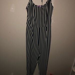 Black&White Stripped Romper